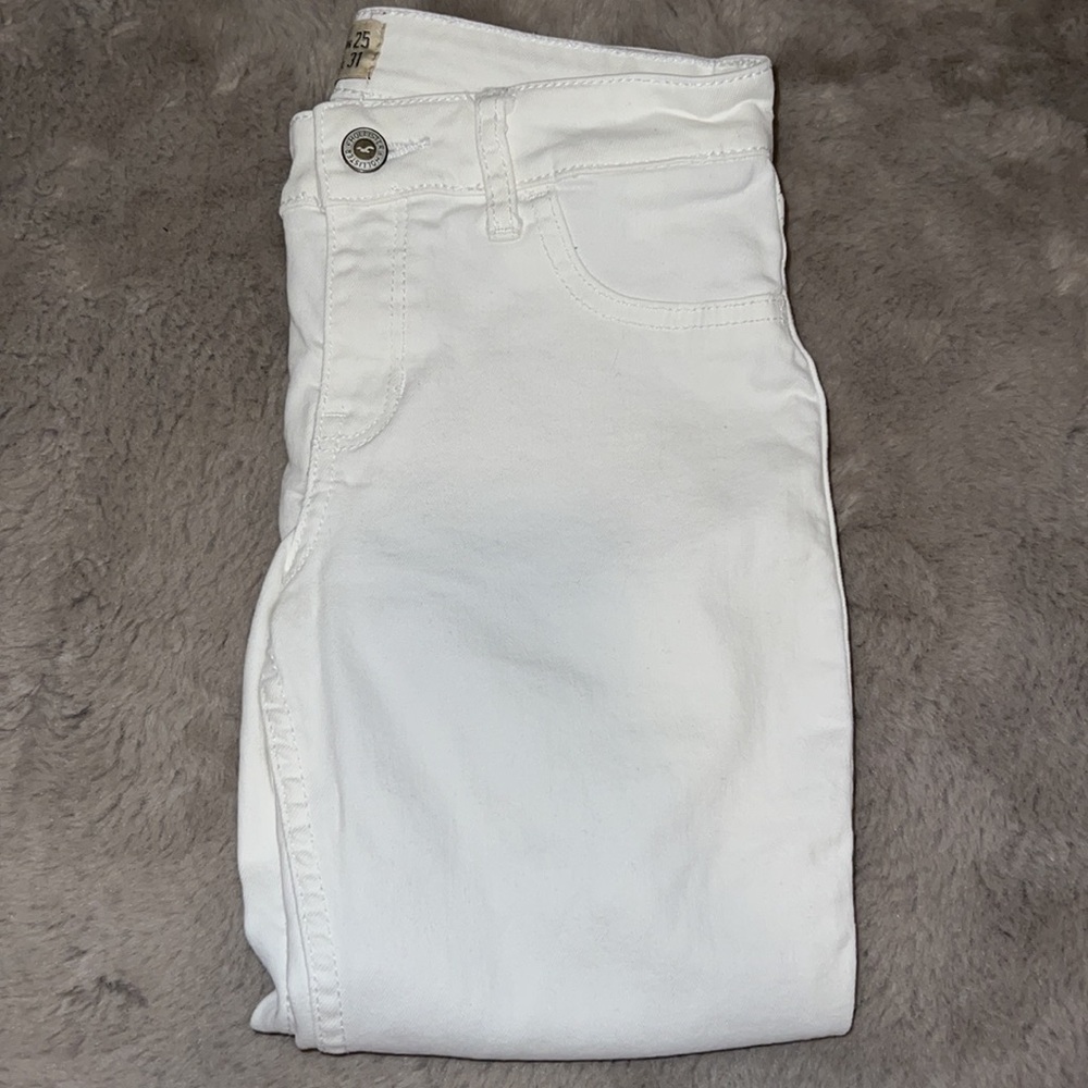 Hollister Super Skinny White Jeans, Women’s 1R W25 L25 - Picture 4 of 4